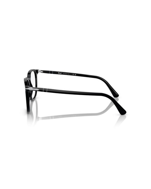 Persol Black Po3318V 95 Optical Frames Acetate Transparent Pantos Normal