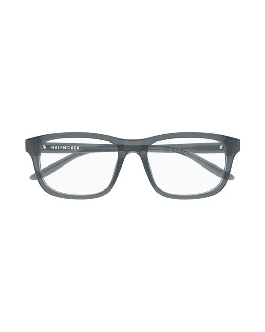 Balenciaga Black Bb0442Oa 005 Optical Frames Acetate Transparent Squared