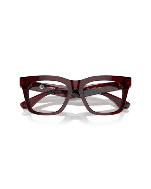 Burberry Black Be2407 4115 Optical Frames Acetate Squared Normal