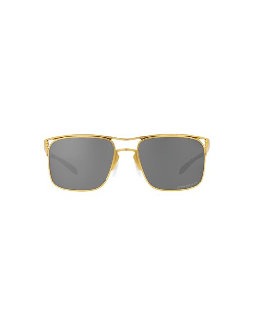 Oakley Black Oo6048 Holbrook Ti 604807 Sunglasses Titanium Squared Polarized Prizm for men