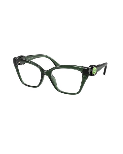 Swarovski Black Sk2056U 1087 Optical Frames Injected Cat Eye Normal
