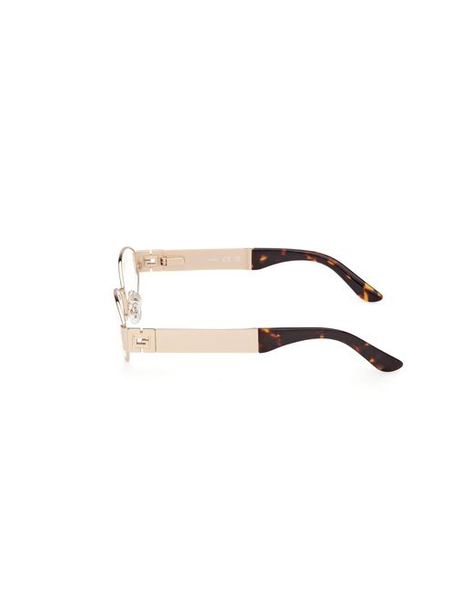 Guess Black Gu50314 032 Optical Frames Metal Round Normal