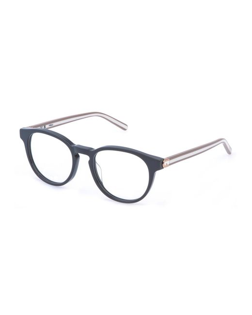 Furla Black Vfu993 0Gfs Optical Frames Acetate Pantos