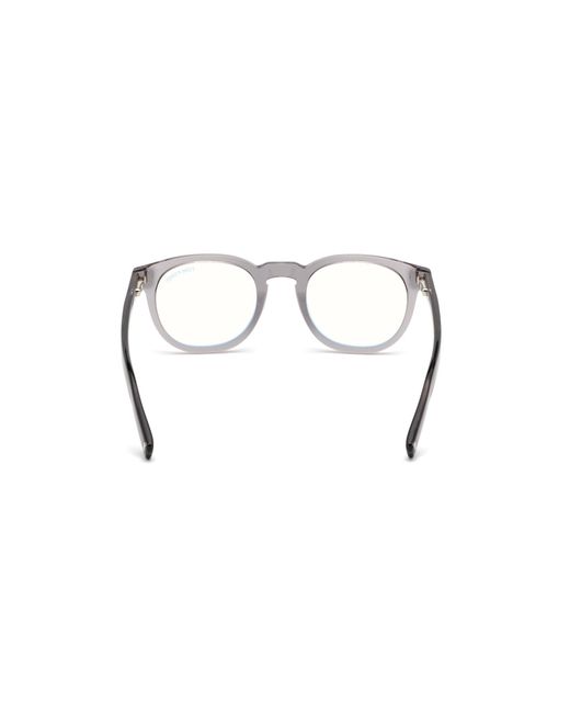 Tom Ford Black Ft5629 020 Optical Frames Acetate Round Anti- Light for men