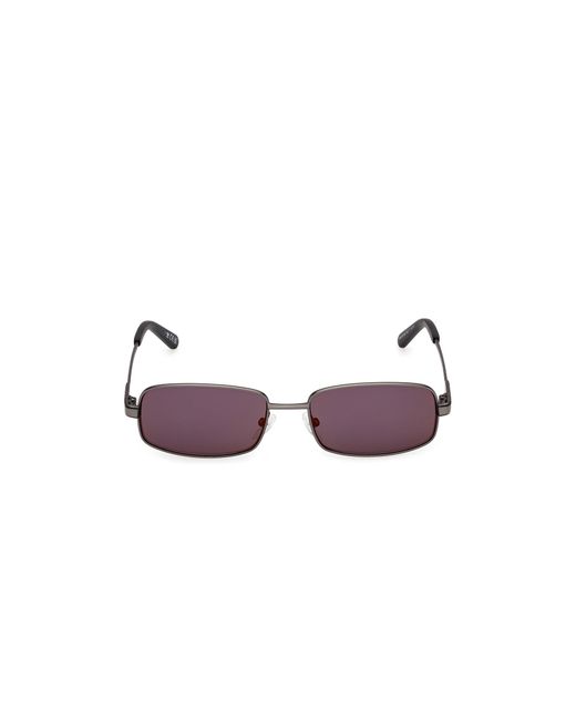 Adidas Black Or0138 09U Sunglasses Metal Bordeaux Squared Normal