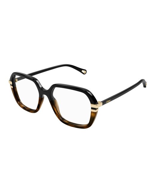 Chloé Black Ch0205O 003 Optical Frames Acetate Squared
