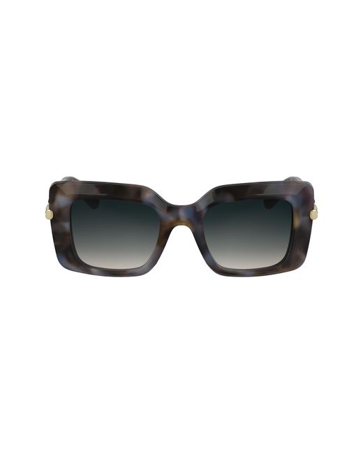 Longchamp Black Lo776S 430 Sunglasses Acetate Squared Normal