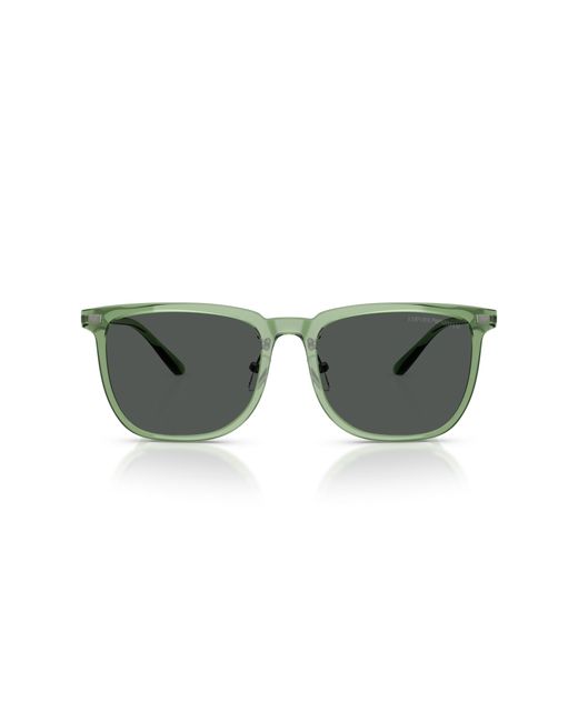 Emporio Armani Black Ea4255D 536287 Sunglasses Injected Geometric Normal
