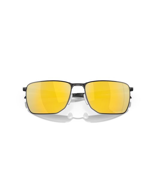 Oakley Black Oo4142 Ejector 414214 Sunglasses Metal Squared Polarized Prizm for men