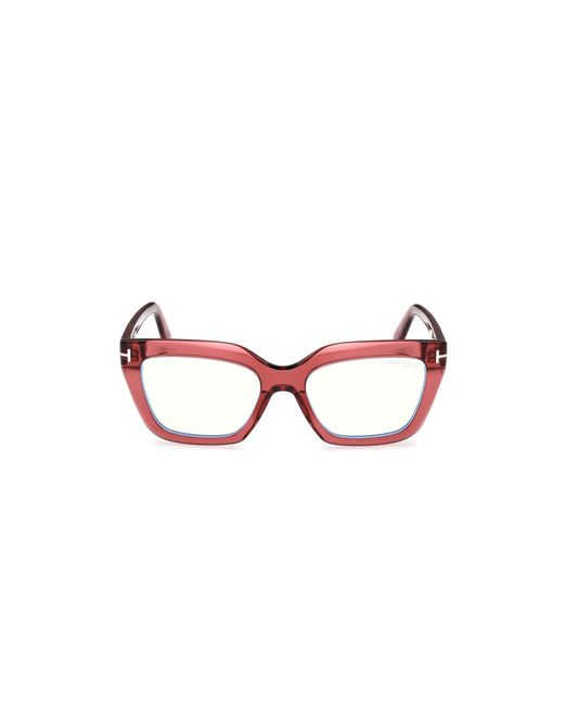Tom Ford Black Ft6093-B 069 Optical Frames Acetate Cat Eye Normal