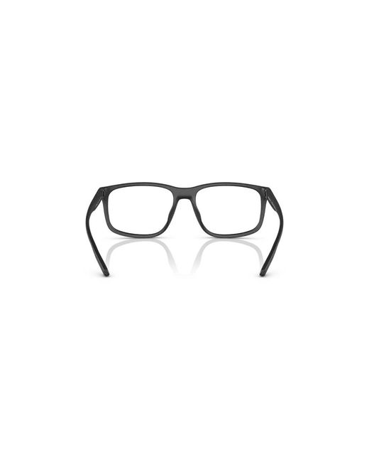 Emporio Armani Black Ea3209U 5001 Optical Frames Plastic Squared for men