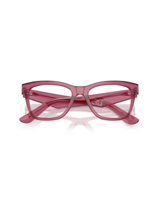 Dolce & Gabbana Black Dg3374 3211 Optical Frames Acetate Transparent Squared Normal
