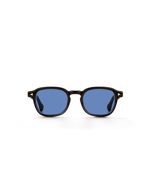 Xlab Blue Galapagos Sunglasses Acetate Geometric Polarized
