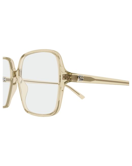 Gucci Black Gg1994O 004 Optical Frames Acetate Transparent Squared