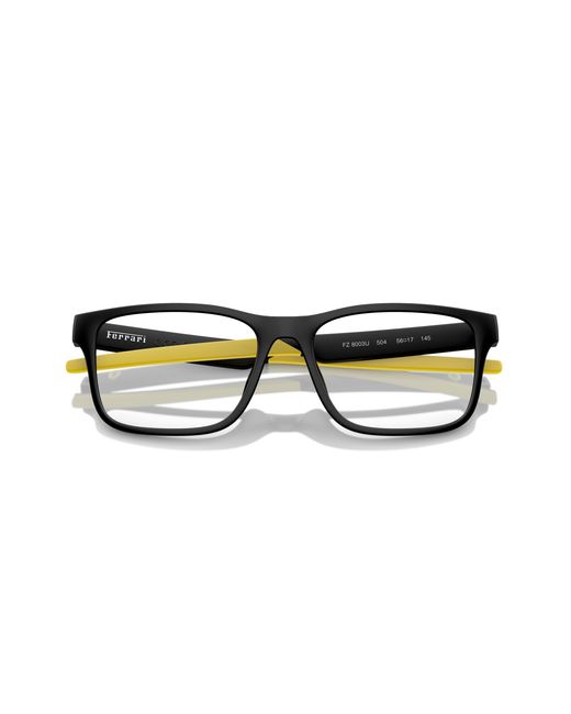 FERRARI SCUDERIA Black Fz8003U 504 Optical Frames Injected Squared Normal for men