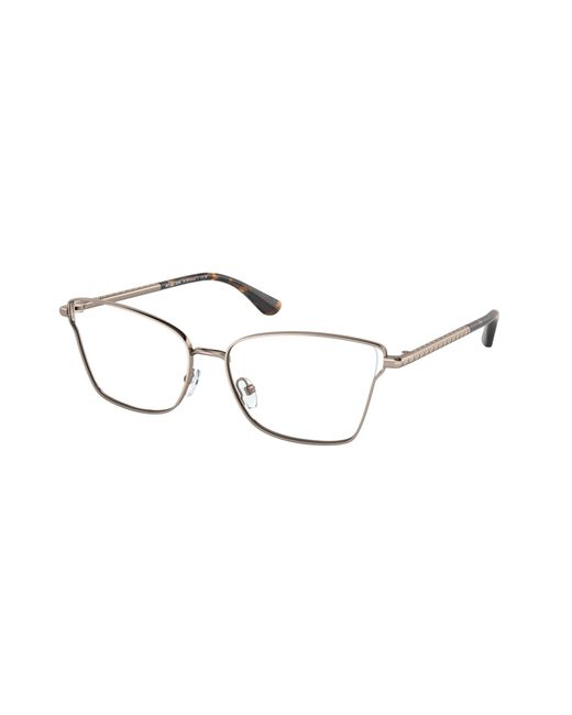 Michael Kors Black Mk3063 Radda 1213 Optical Frames Metal Transparent Squared Normal