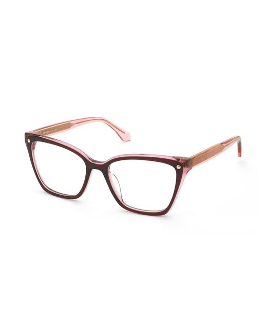 Twinset Black Vtw073 097C Optical Frames Acetate Squared