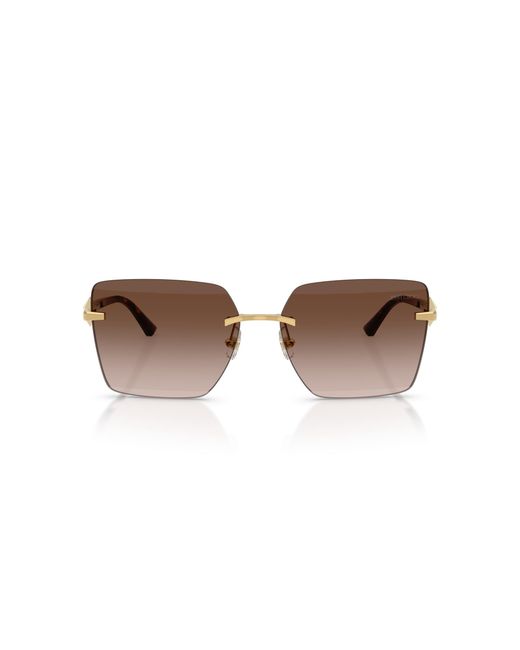 Jimmy Choo Black Jc4018 302313 Sunglasses Metal Squared Normal Shaded