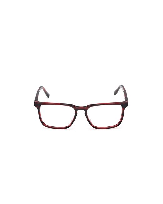 Timberland Black Tb50072-H 066 Optical Frames Acetate Squared Normal for men