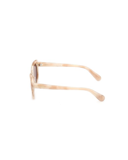 MAX&Co. Black Mo0155 59E Sunglasses Acetate Butterfly Normal