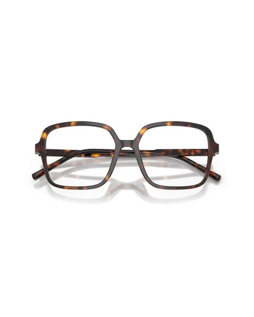 Dolce & Gabbana Black Dg3442 502 Optical Frames Acetate Transparent Squared Normal