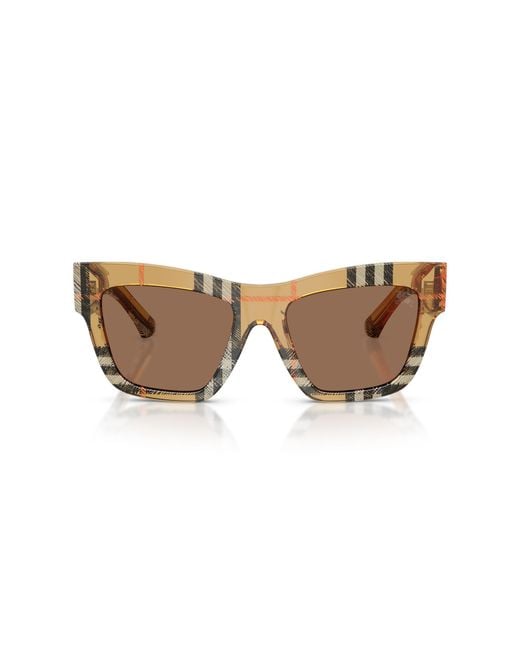 Burberry Black Be4449 414673 Sunglasses Acetate Squared Normal