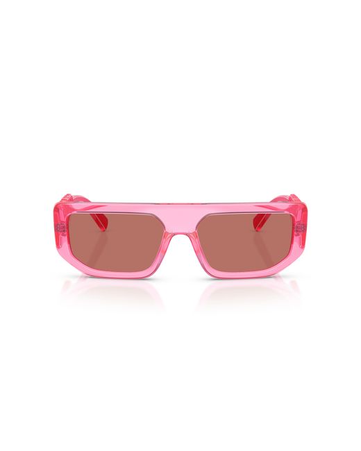 Dolce & Gabbana Black Dg6203 314875 Sunglasses Injected Squared Normal
