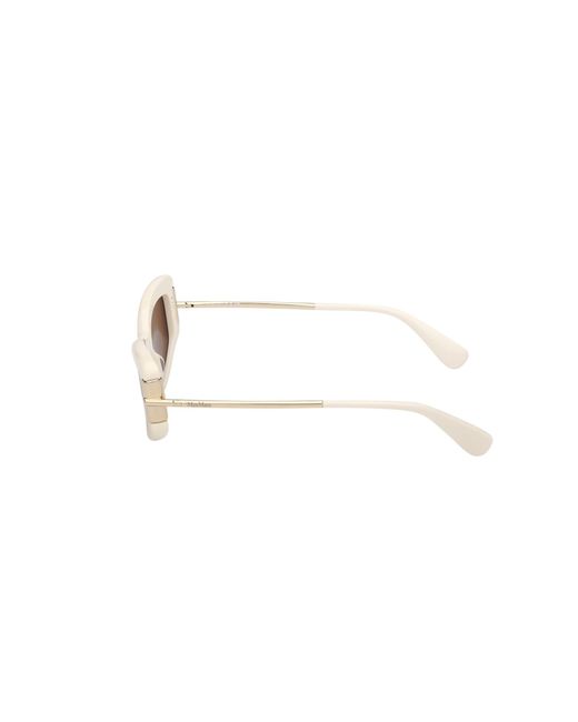 Max Mara Black Mm0189 25E Sunglasses Acetate Cat Eye Normal