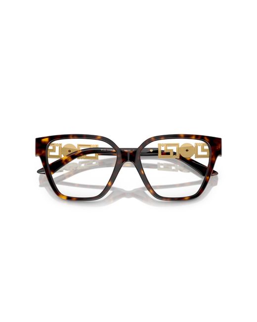 Versace Black Ve3358B 108 Optical Frames Acetate Geometric Normal