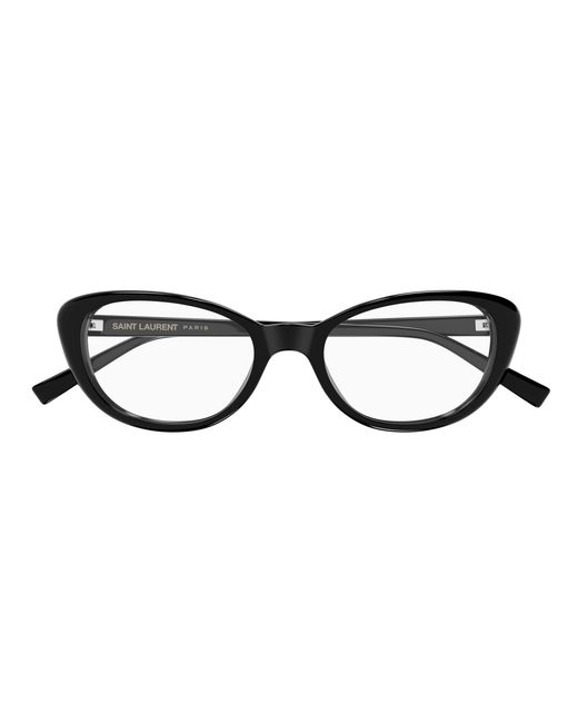 Saint Laurent Black Sl 822 Opt 001 Optical Frames Acetate Transparent Cat Eye