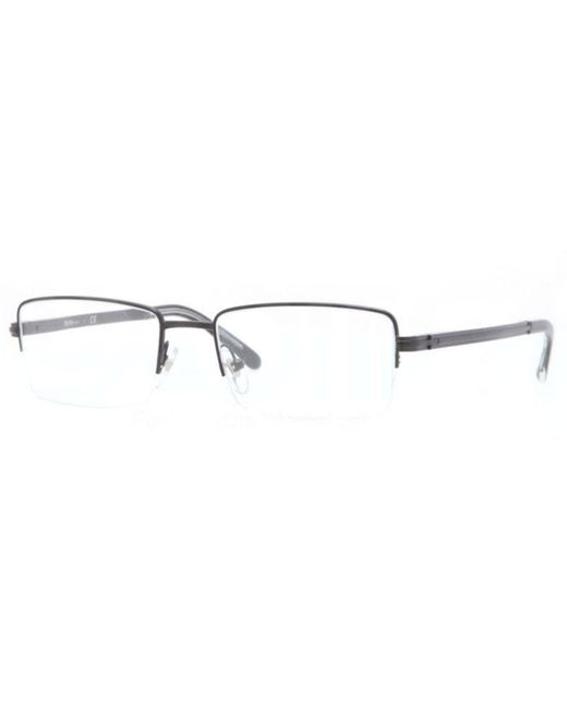 Sferoflex Black Sf2261 136 Optical Frames Metal Squared for men