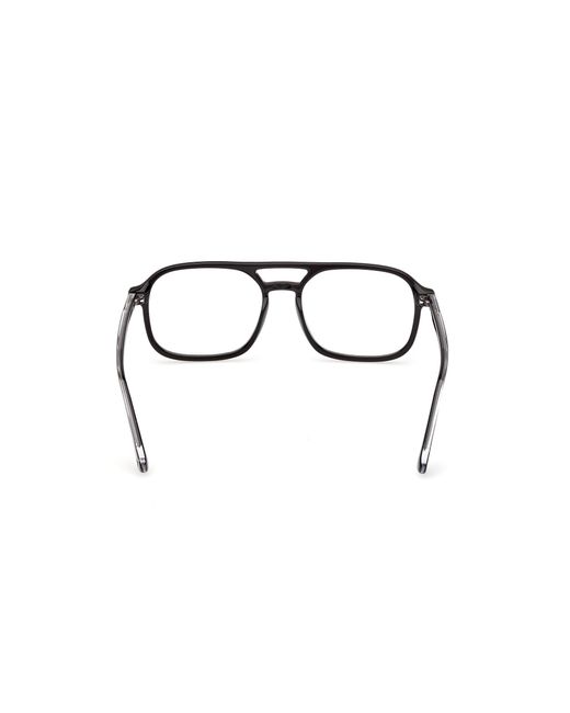 Web Black We5473 005 Optical Frames Acetate Squared Normal for men