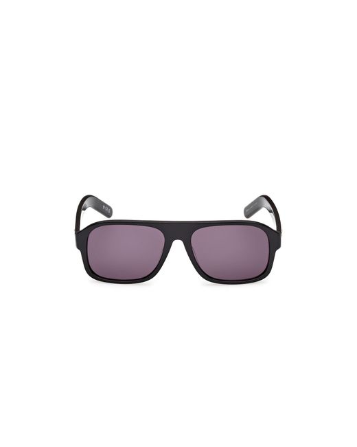 Adidas Black Or0141 01A Sunglasses Acetate Smoke Pilot Normal