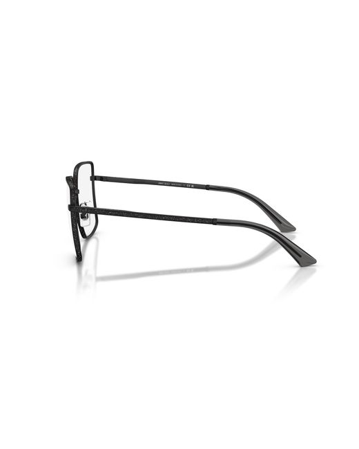 Jimmy Choo Black Jc2017J 3001 Optical Frames Metal Squared Normal