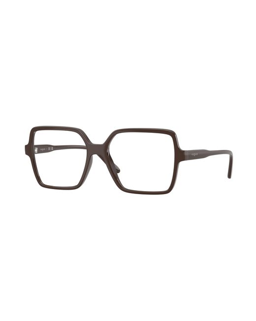 Vogue Eyewear Black Vo5702 2252 Optical Frames Nylon Transparent Squared Normal
