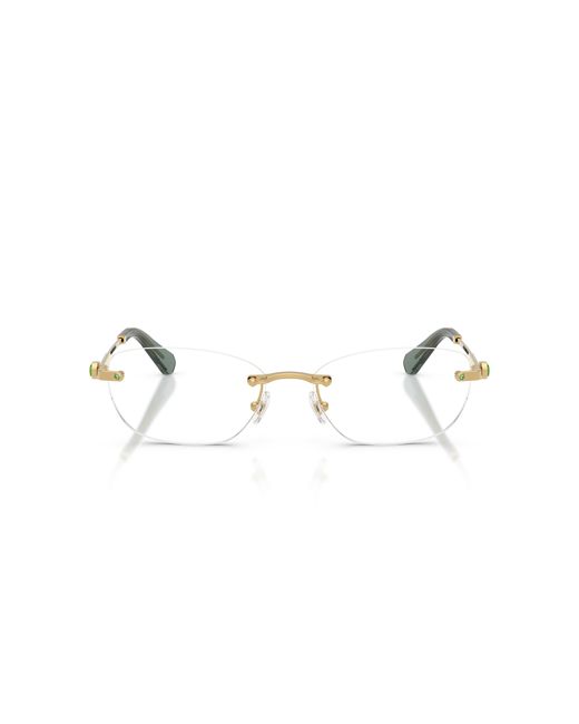 Swarovski Black Sk1037 4028 Optical Frames Metal Transparent Round Normal