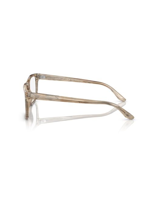 Emporio Armani Black Ea3218 5099 Optical Frames Acetate Squared for men