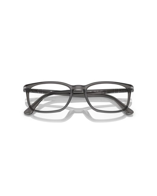 Persol Black Po3189V 1196 Optical Frames Acetate Transparent Squared Normal for men