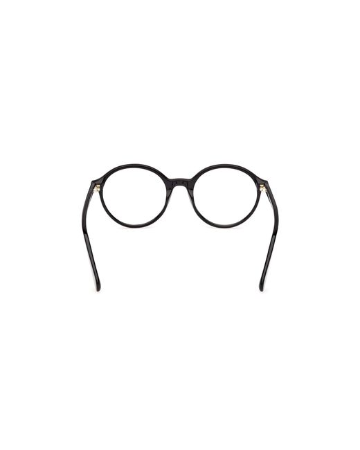 MAX&Co. Black Mo5217 001 Optical Frames Acetate Round Normal