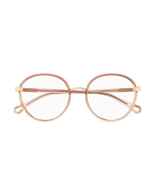 Chloé Black Ch0033O 003 Optical Frames Injected Transparent Round