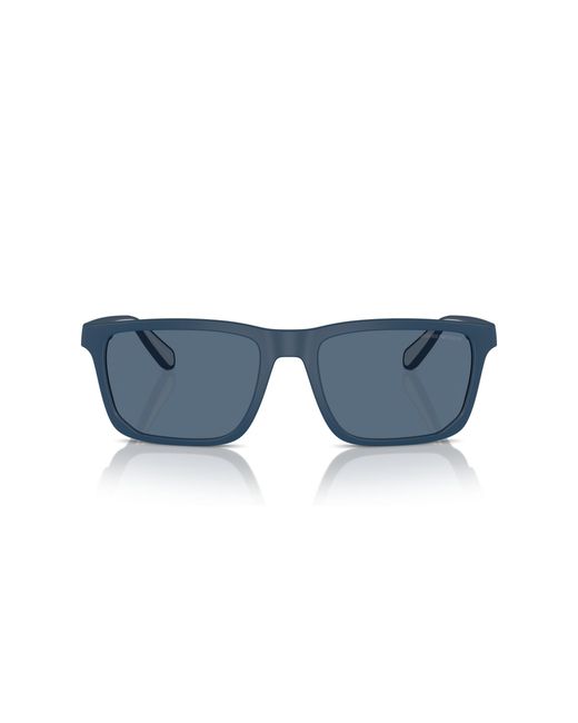 Emporio Armani Black Ea4219 576380 Sunglasses Injected Squared Normal for men