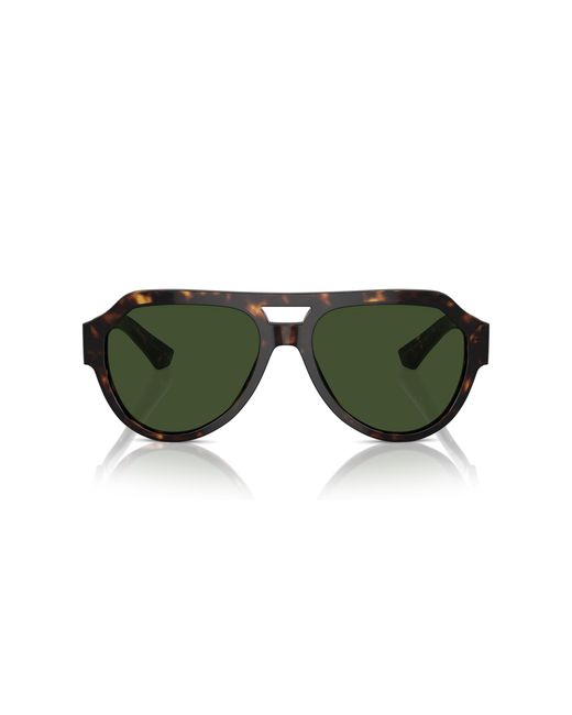 Dolce & Gabbana Black Dg4466 502/71 Sunglasses Acetate Squared Normal for men