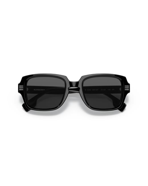 Burberry Black Be4349 Eldon 300187 Sunglasses Acetate Squared Normal for men