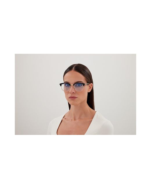 Saint Laurent Black Sl 779 001 Optical Frames Acetate Transparent Round
