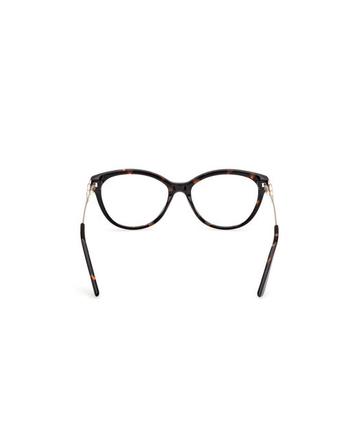 Guess Black Gu50230 052 Optical Frames Acetate Cat Eye Normal