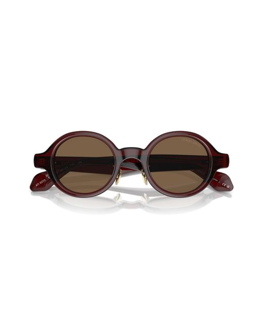Giorgio Armani Black Ar8205 606273 Sunglasses Acetate Round Normal for men