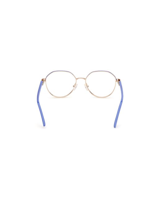 Guess Black Gu50124 092 Optical Frames Metal Round Normal
