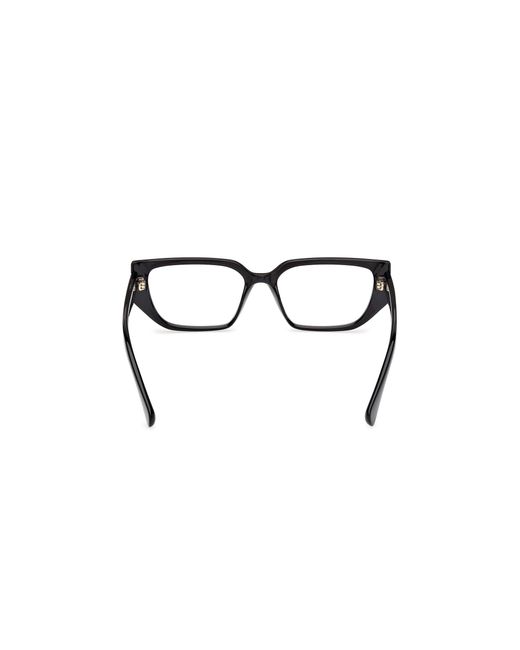 MAX&Co. Black Mo5207 001 Optical Frames Injected Geometric Normal