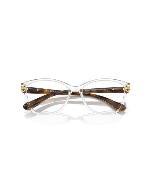 Vogue Eyewear Black Vo2998 W745 Optical Frames Injected Cat Eye Normal