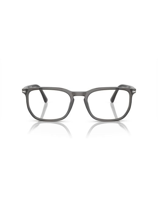 Persol Black Po3339V 1196 Optical Frames Acetate Transparent Squared Normal